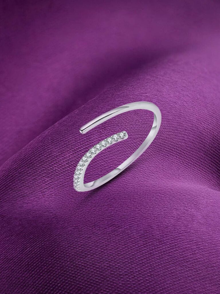 اكسسوارات فضة أنيقة MIOR, Elegant silver accessories MIOR, خاتم مفتوح, Open Ring