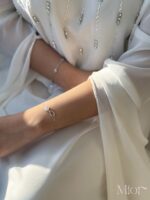 اكسسوارات فضة أنيقة MIOR, Elegant silver accessories MIOR, خاتم نصف أبدي فضة, Silver Half Eternity Ring